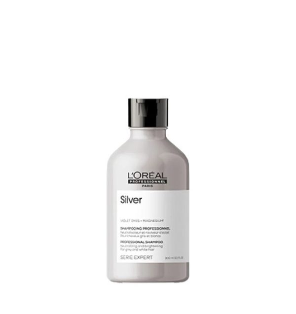 Shampoo Silver Serie Expert Loreal Professionnel, 300 ml